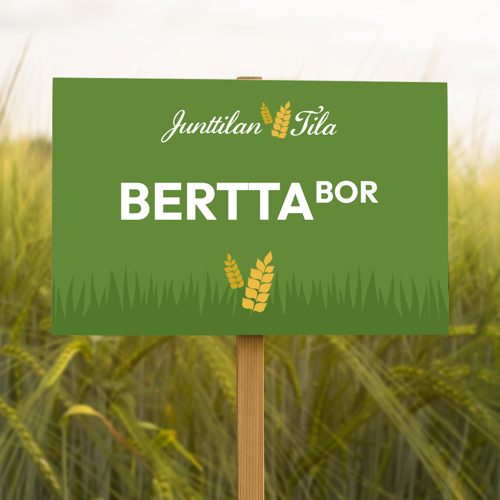 BerttaBOR ohra on erittäin satoisa uutuus!