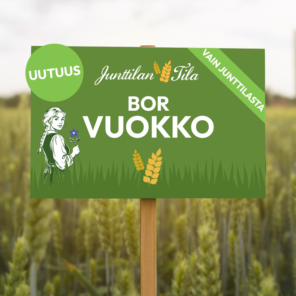 BOR Vuokko kevät vehnä Junttilan Tila